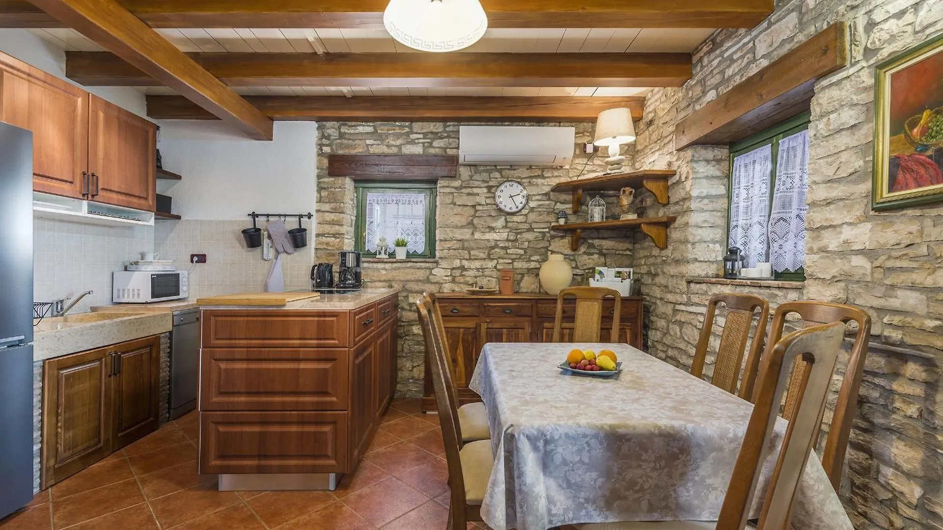 Villa Ana Rita For 6 People - Beautiful Rustical Villa With Heated Pool & Jacuzzi In Central Istria 坎法奈尔 克罗地亚
