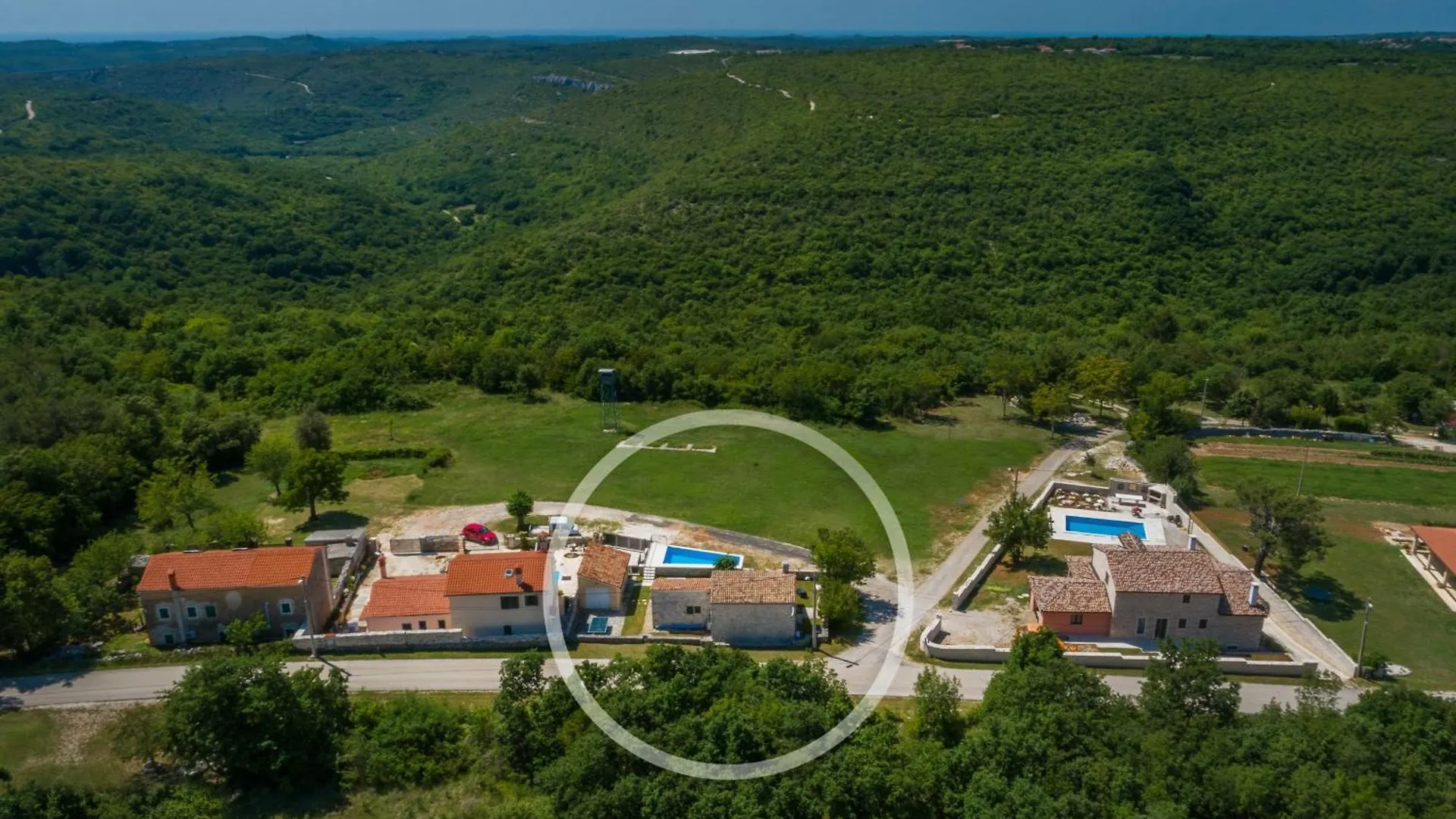 Villa Ana Rita For 6 People - Beautiful Rustical Villa With Heated Pool & Jacuzzi In Central Istria 坎法奈尔 0*,
